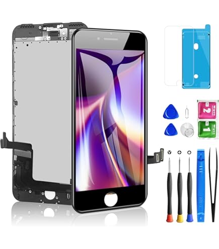 Amazon.com: for iPhone 7 Plus (5.5 inch Black) Retina HD LCD